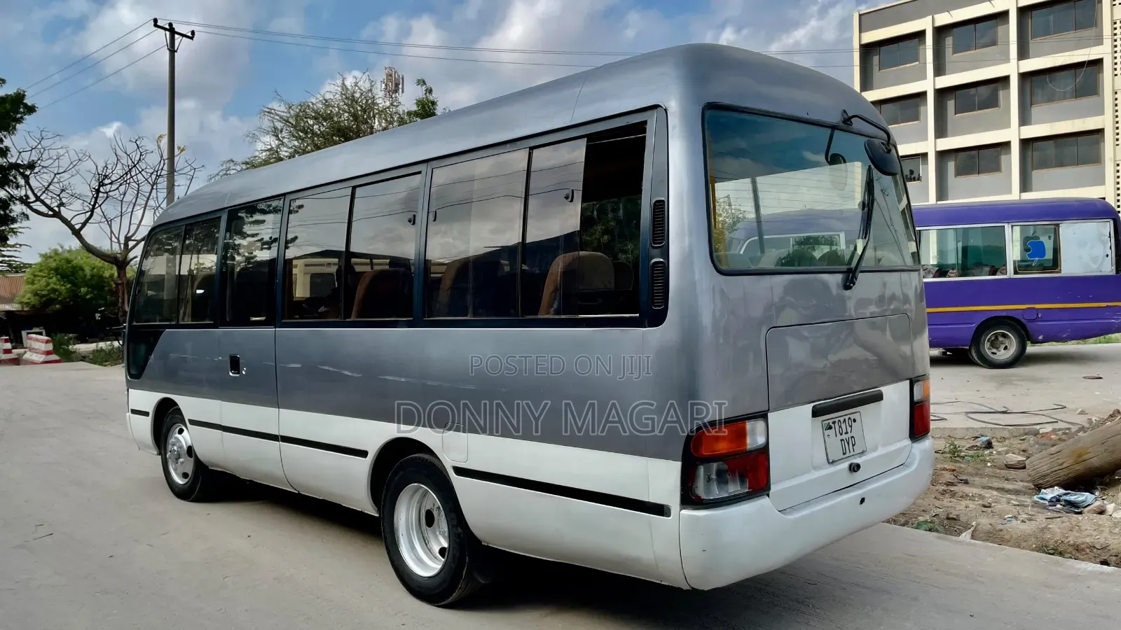 Toyota Coaster 1995 Grey