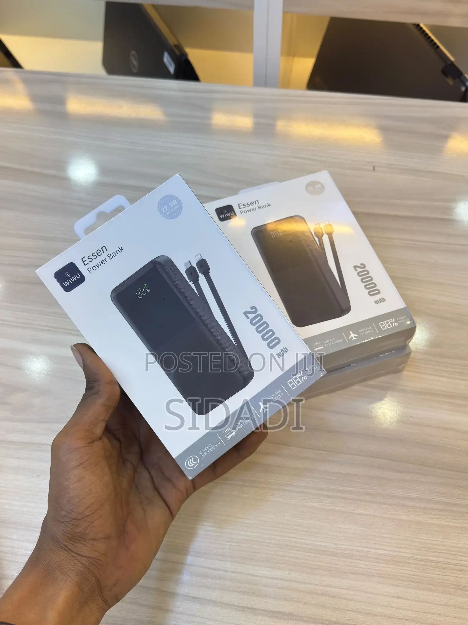 WiWU Essen Power Bank 22.5W 20000mAh Wi-P082 (3C)