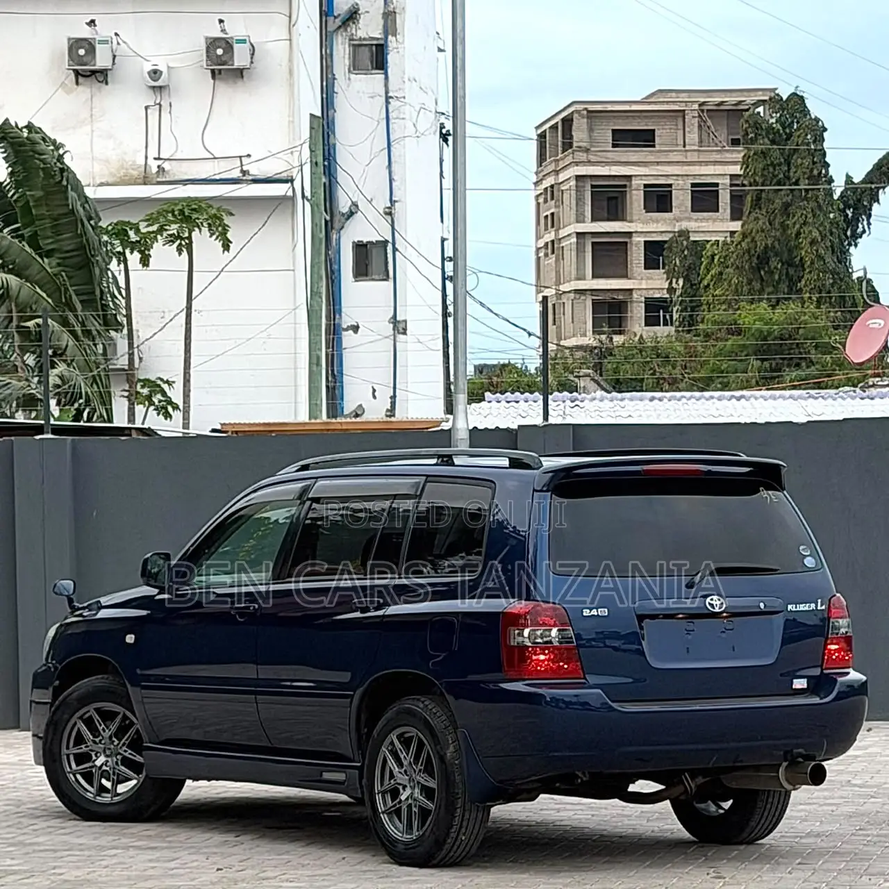 Toyota Kluger 2005 Blue