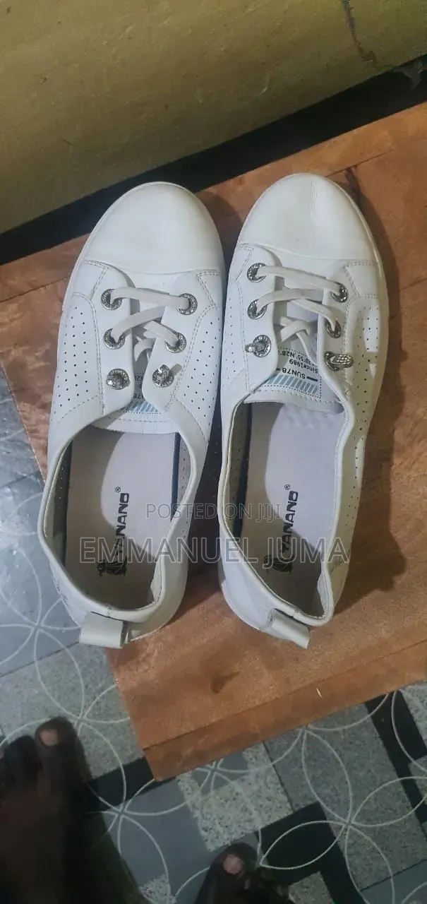 Simple White Sneakers
