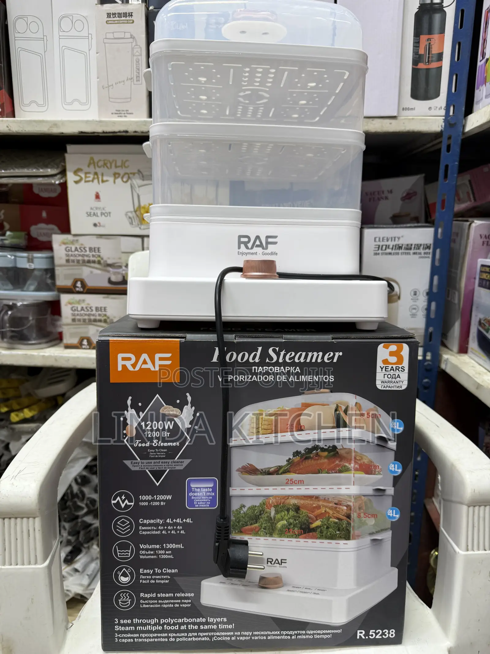 Raf Food Steamer 12Lts