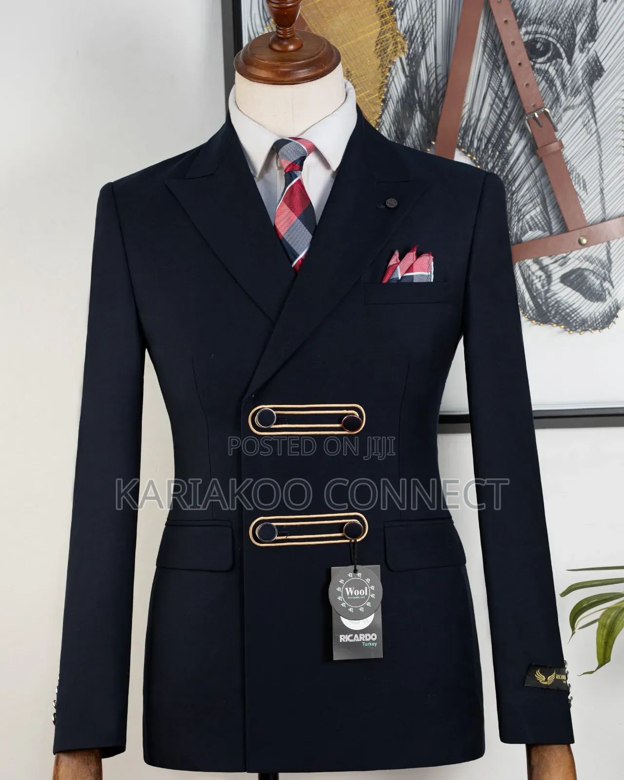 The Tailored Look Dark Blue