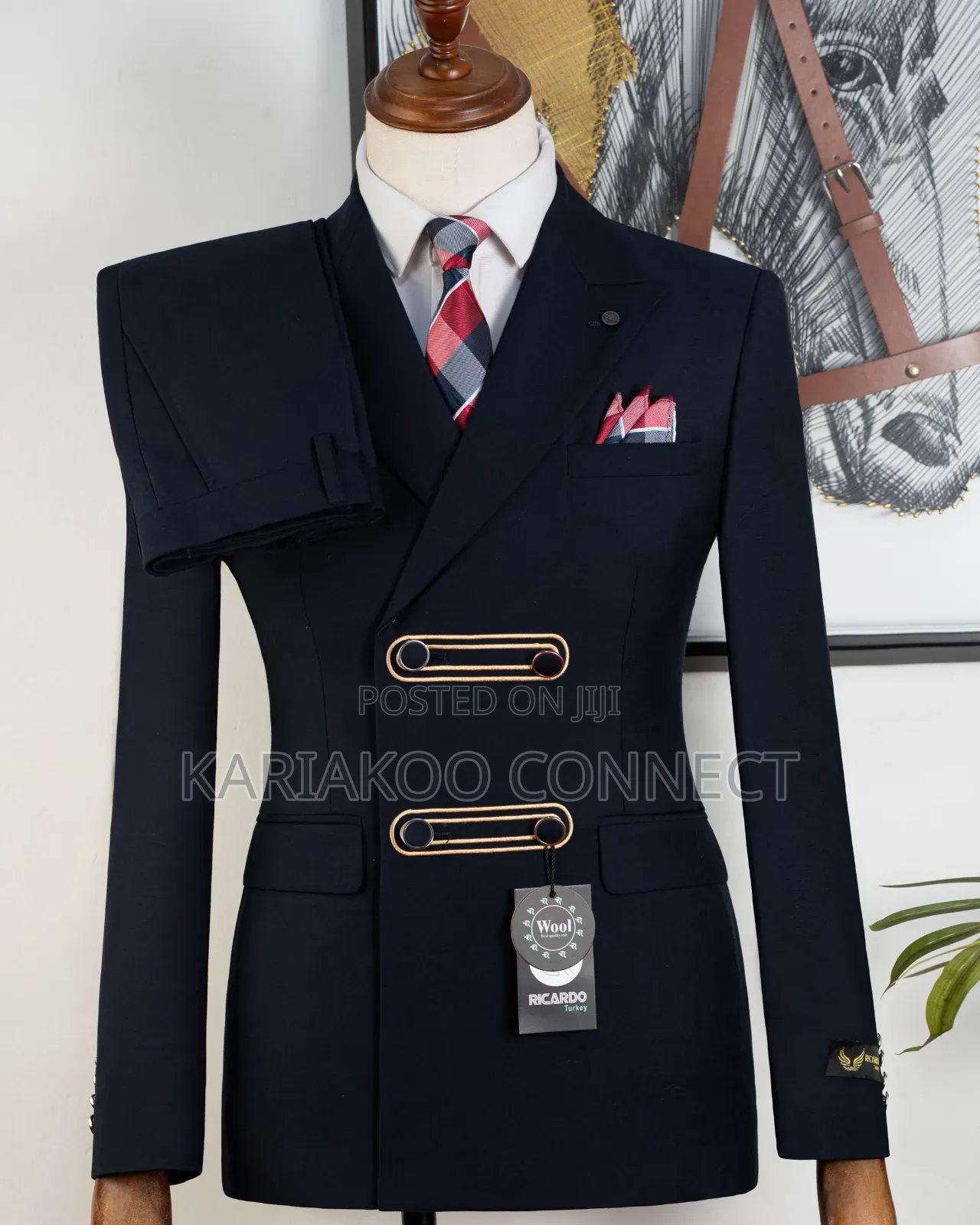 The Tailored Look Dark Blue