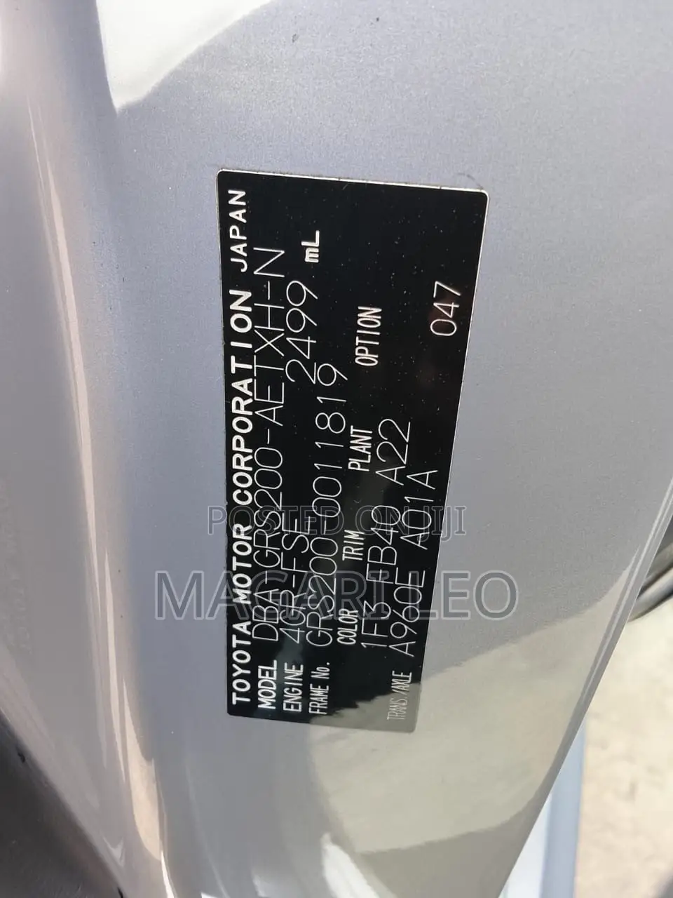 Toyota Crown 2010 Silver