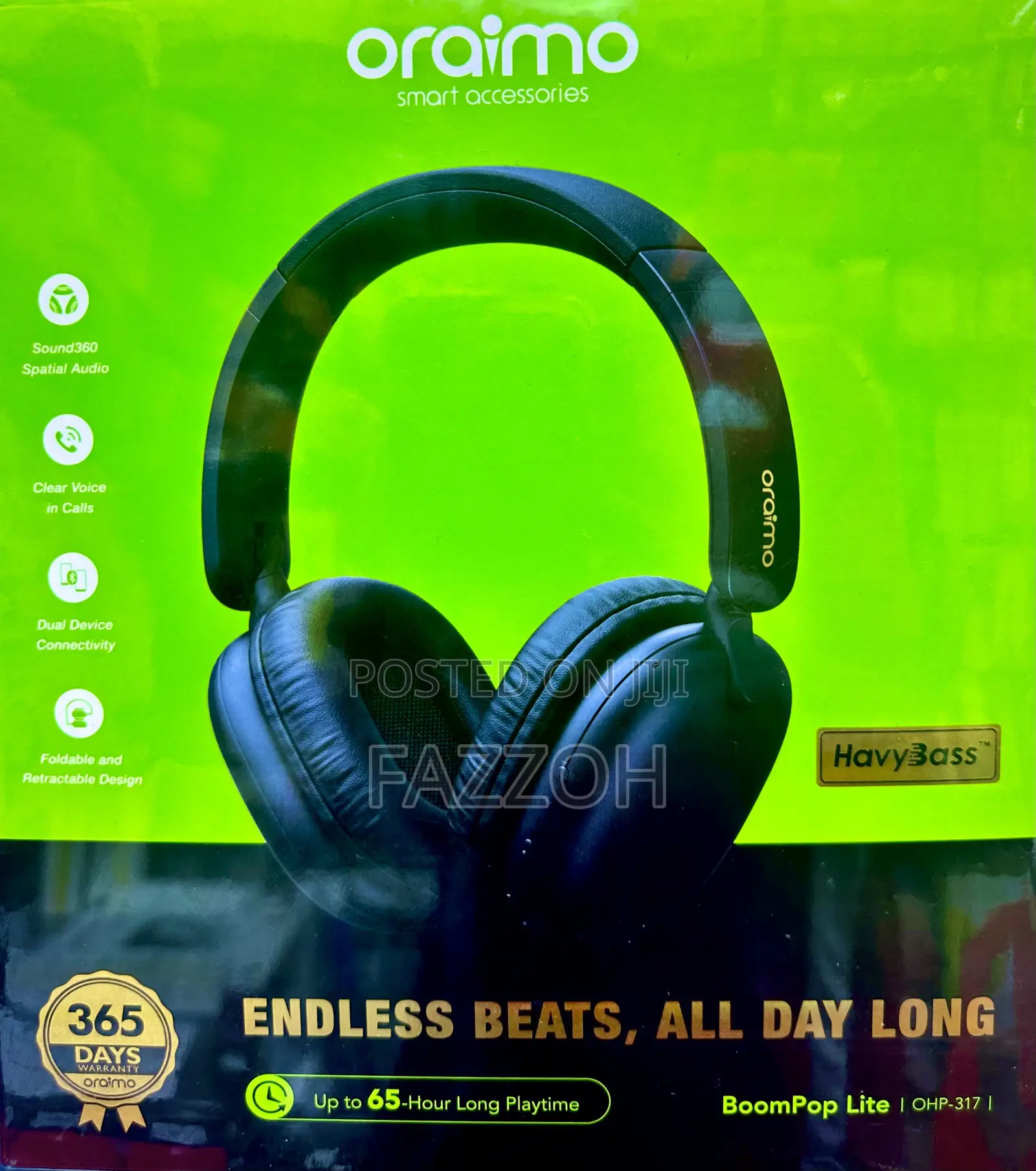 Oraimo Headphone
