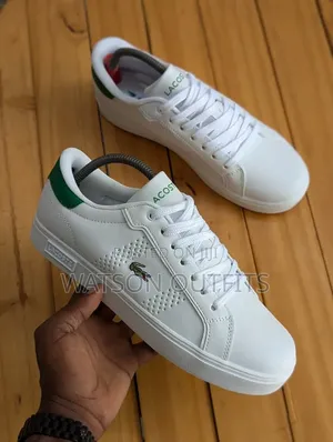 3 Colours Men's Lacoste Leather Shoes or Sneakers