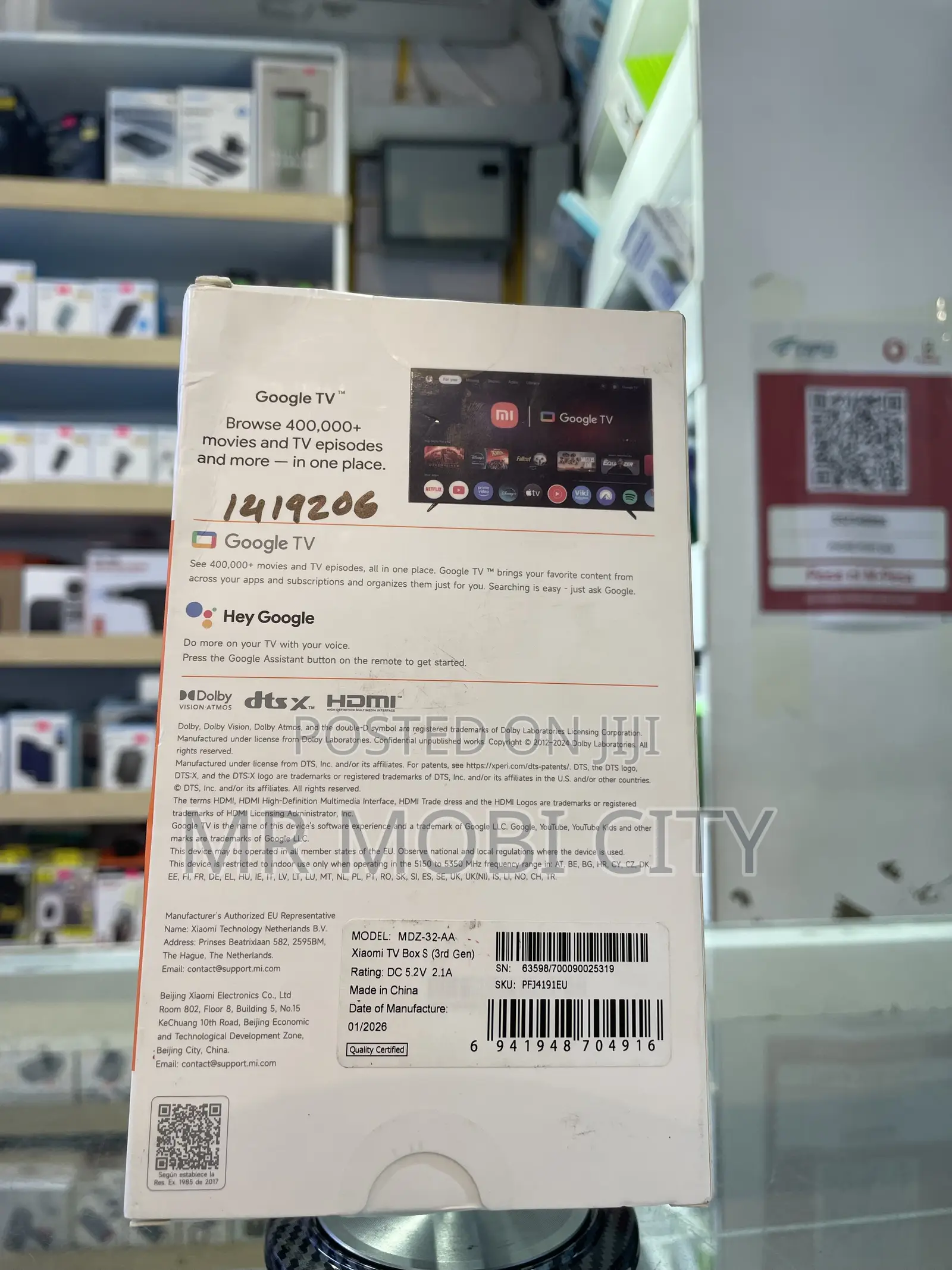 Ciaomi TV Box S Ultra Hd