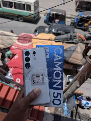 New Tecno Camon 50 256 GB Silver