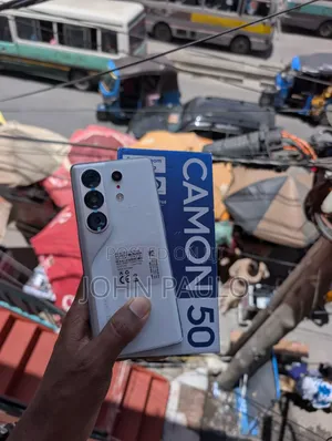 New Tecno Camon 50 256 GB Silver