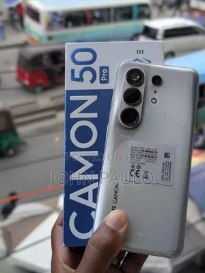 New Tecno Camon 50 Pro 256 GB Silver