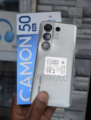 New Tecno Camon 50 Pro 256 GB Silver