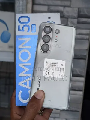 New Tecno Camon 50 Pro 256 GB Silver