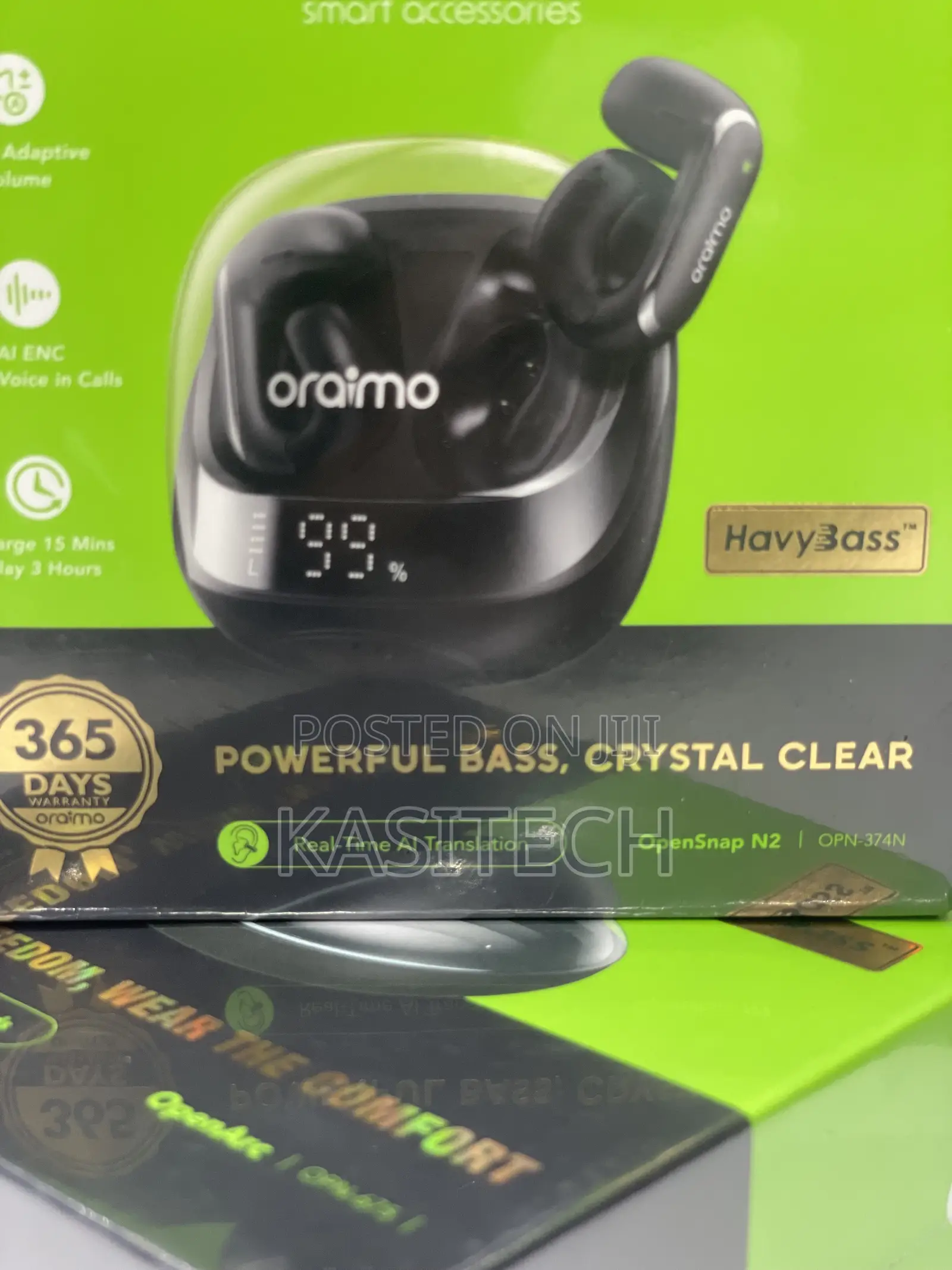 Oraimo Opn-374n True Wireless Earbuds