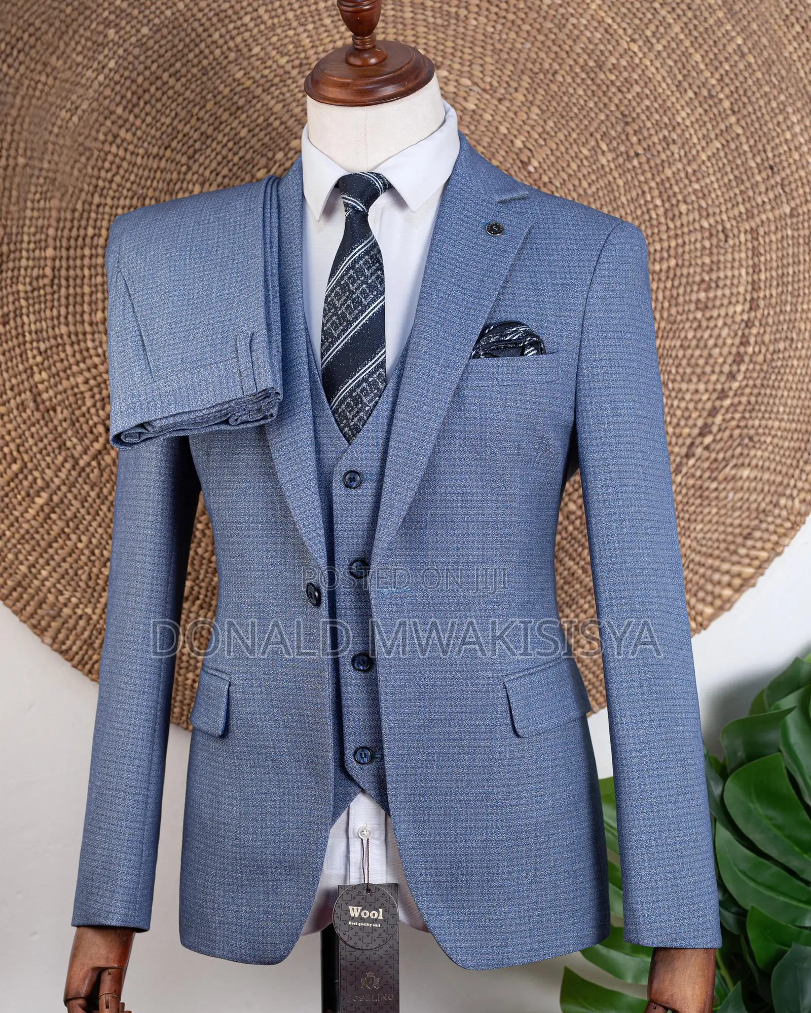 Premium 3-Piece Turkey Suit - Joselino Wool