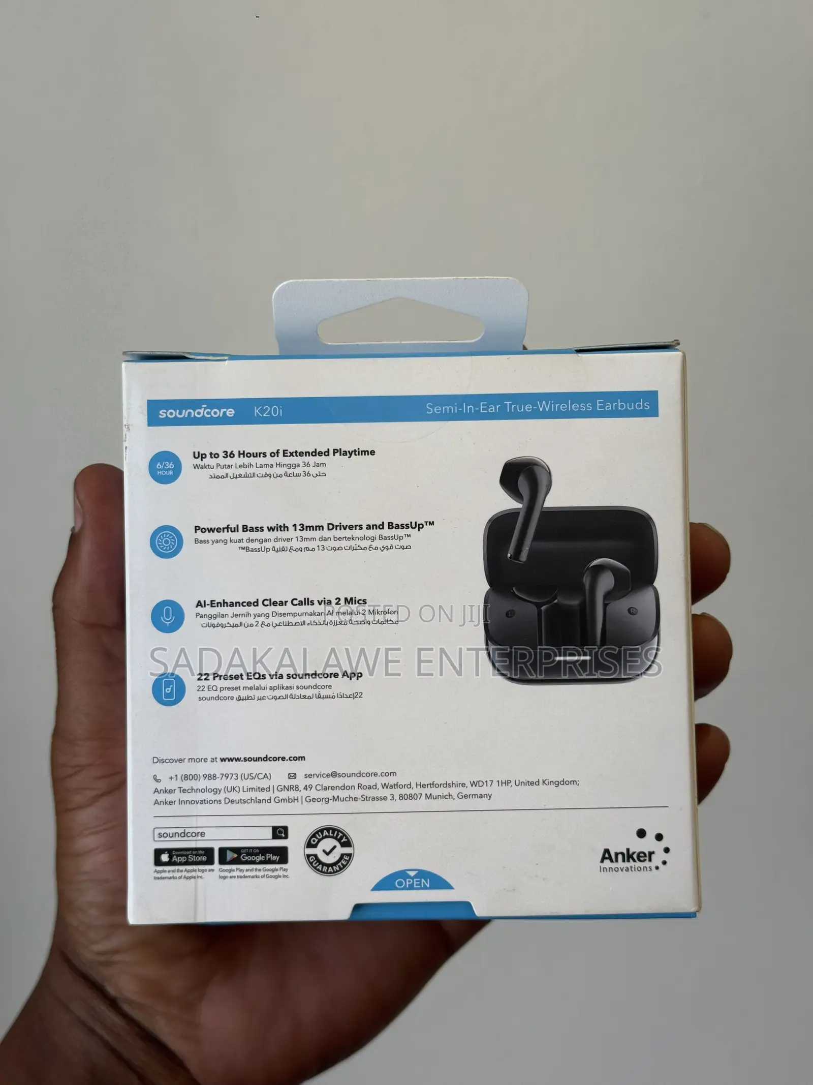 Anker Soundcore K20i Wireless Earbuds