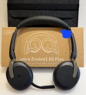 Jabra Evolve2 65 Flex – Headset Ya Kisasa Ya Bluetooth