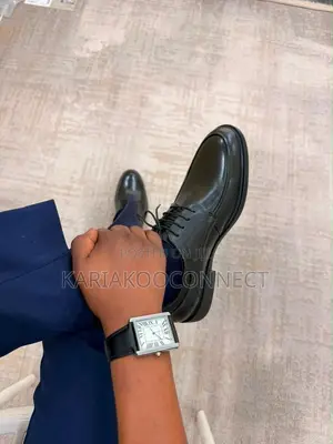 Clarks Black Leather Formal Shoes