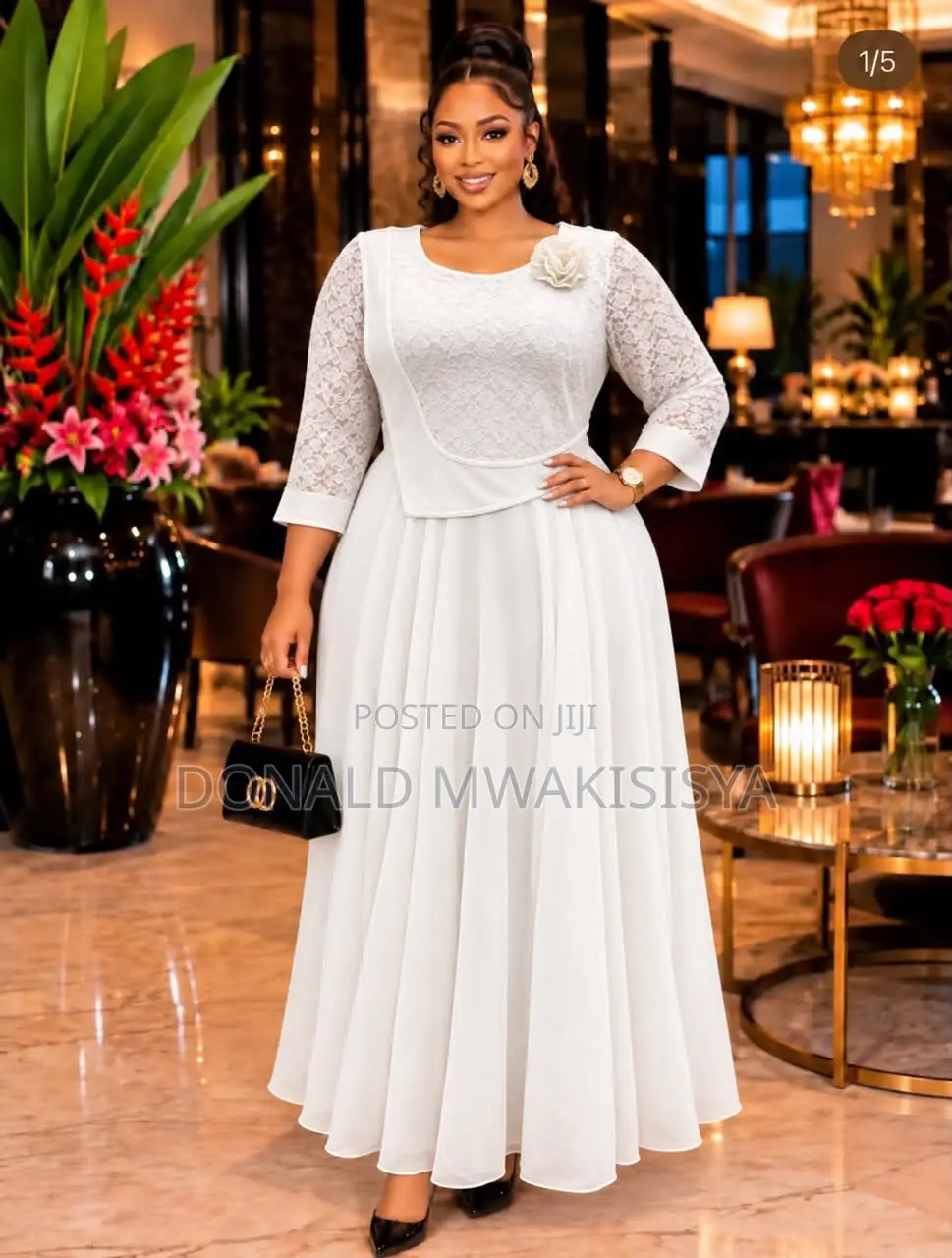 Premium Turkey Classy Dress - Wine / Burgundy