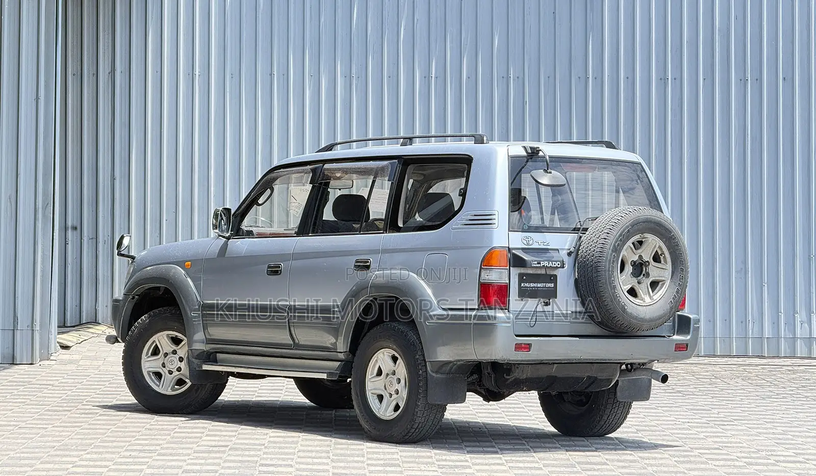 Toyota Land Cruiser Prado 1997 Silver