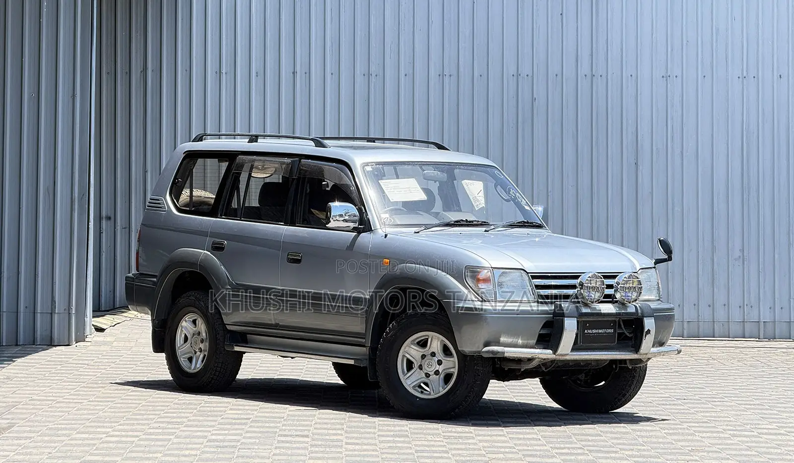 Toyota Land Cruiser Prado 1997 Silver