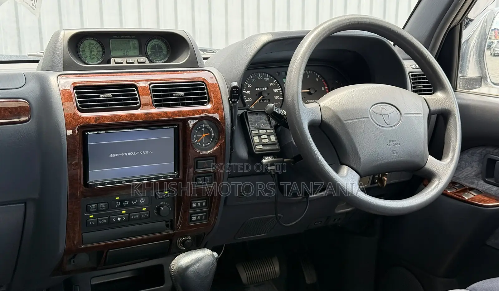 Toyota Land Cruiser Prado 1997 Silver