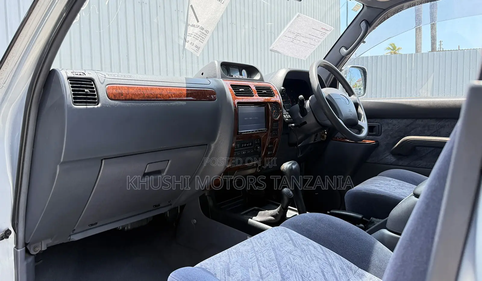 Toyota Land Cruiser Prado 1997 Silver