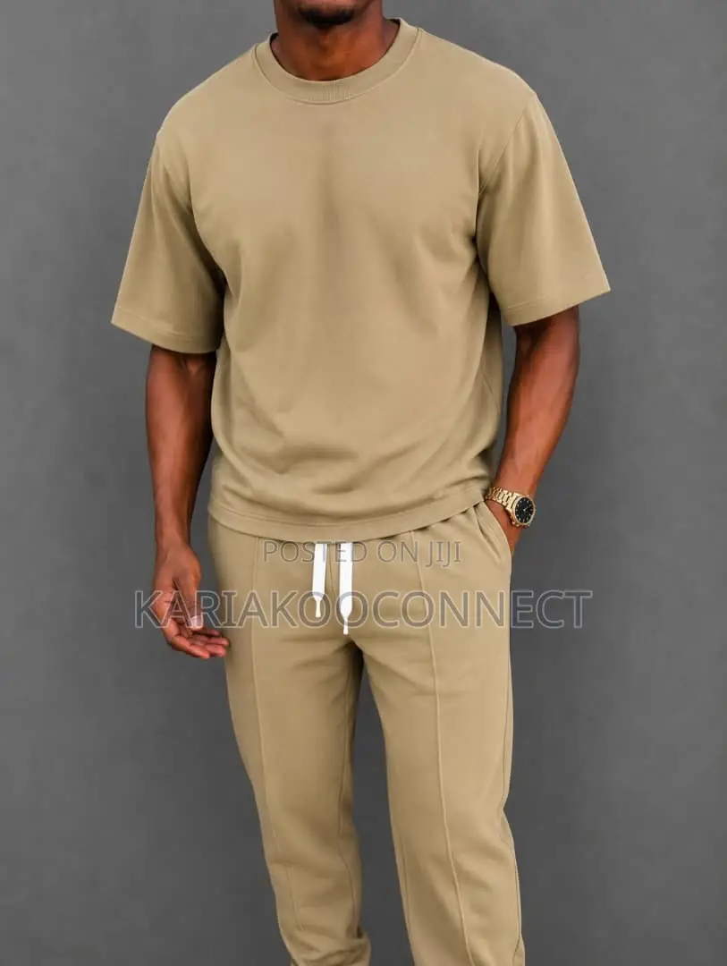 Oversized T-Shirt Jogger Set