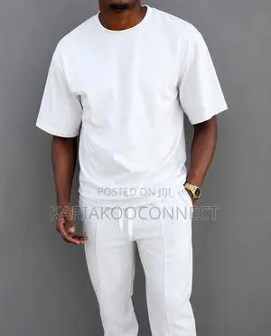 Oversized T-Shirt Jogger Set