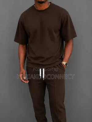 Oversized T-Shirt Jogger Set