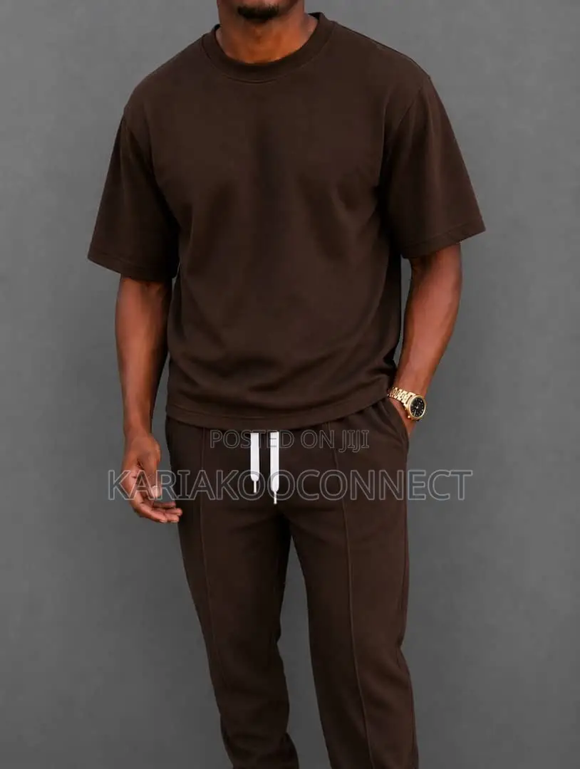 Oversized T-Shirt Jogger Set