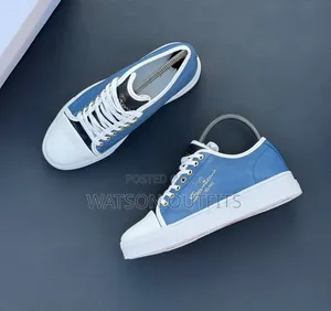 3 Colours Men's SANTONI Leather Sneaker Shoes