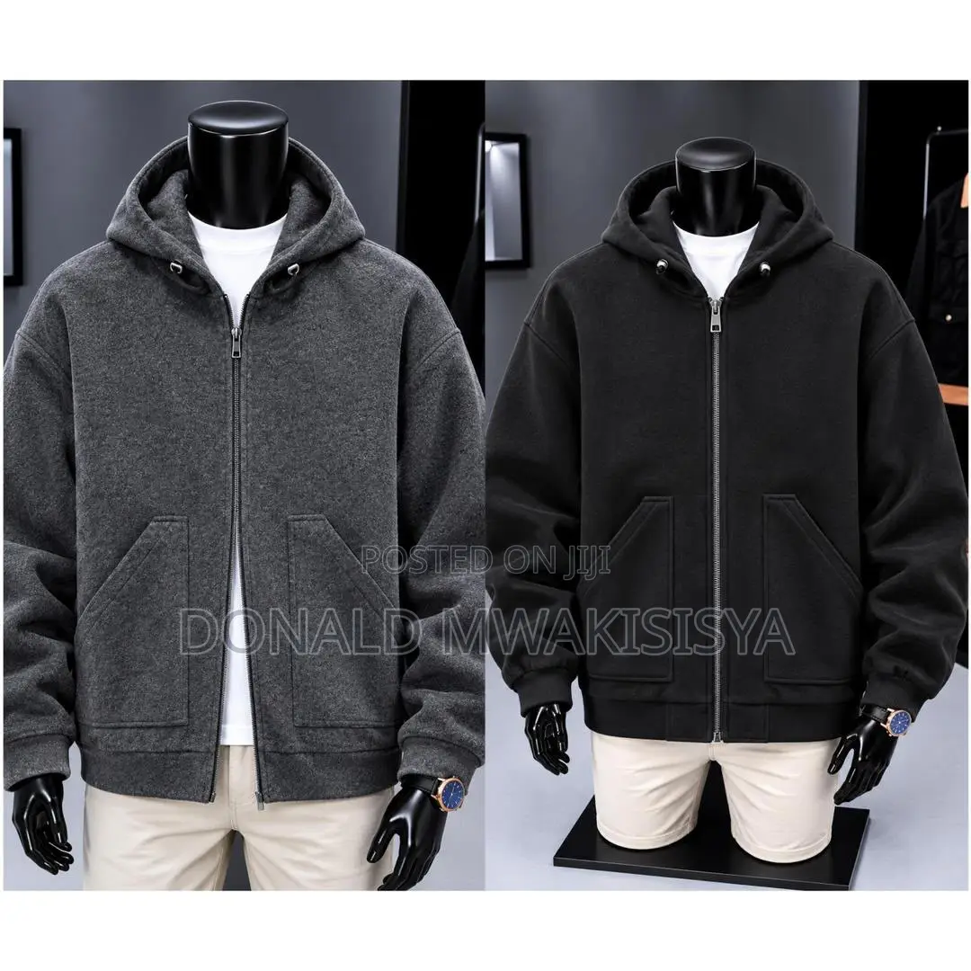 Premium Heavy Hoodie Jacket - Oversize Zipper