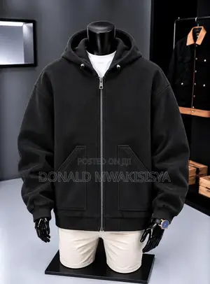 Premium Heavy Hoodie Jacket - Oversize Zipper
