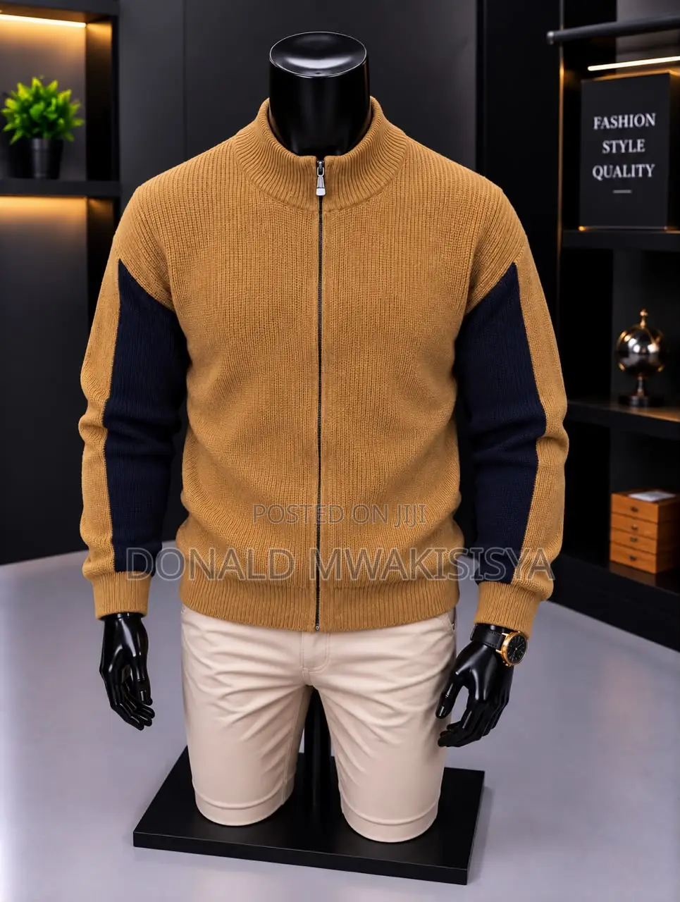 Turkey Zipper Sweater