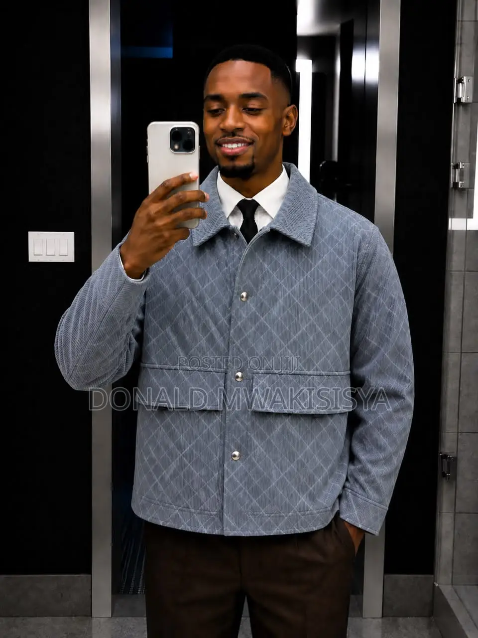 Corduroy Diamond Jacket - Executive