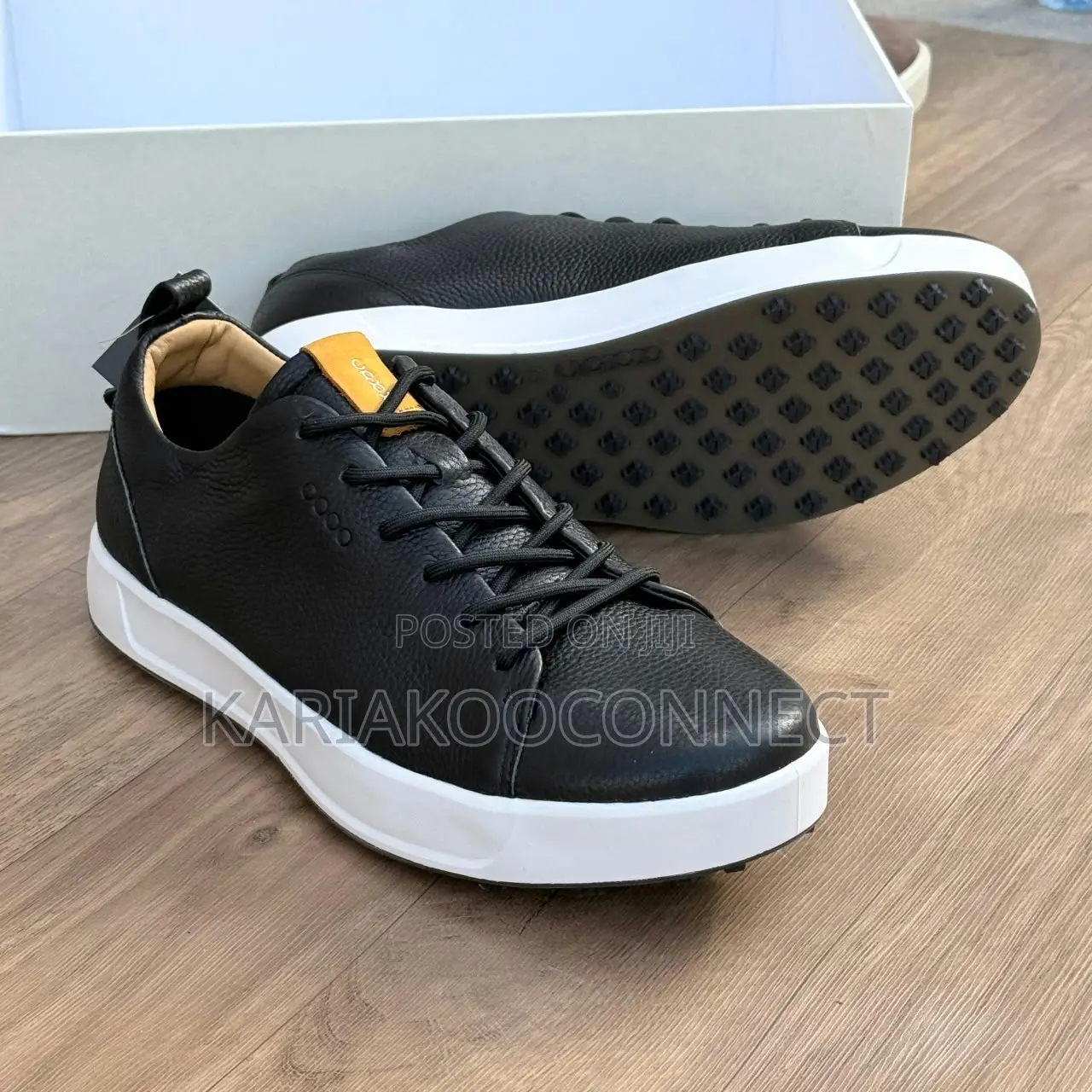 Leather Low-Top Sneakers