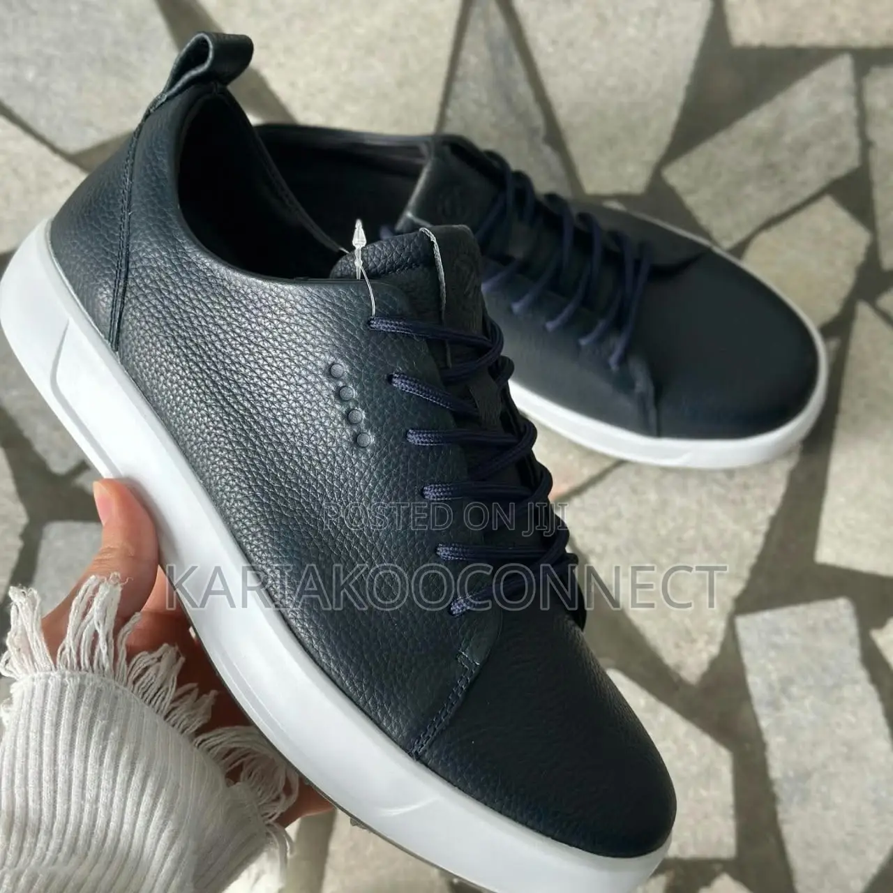 Leather Low-Top Sneakers