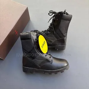 Khaki Military Combat Boots