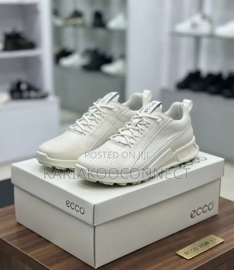 Perforated Leather Sneakers