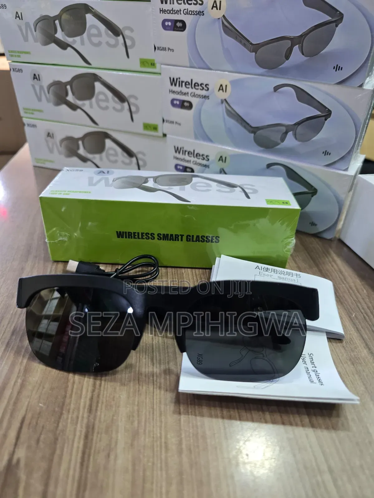 Wireless Ai Glasses 
ina Bluetooth