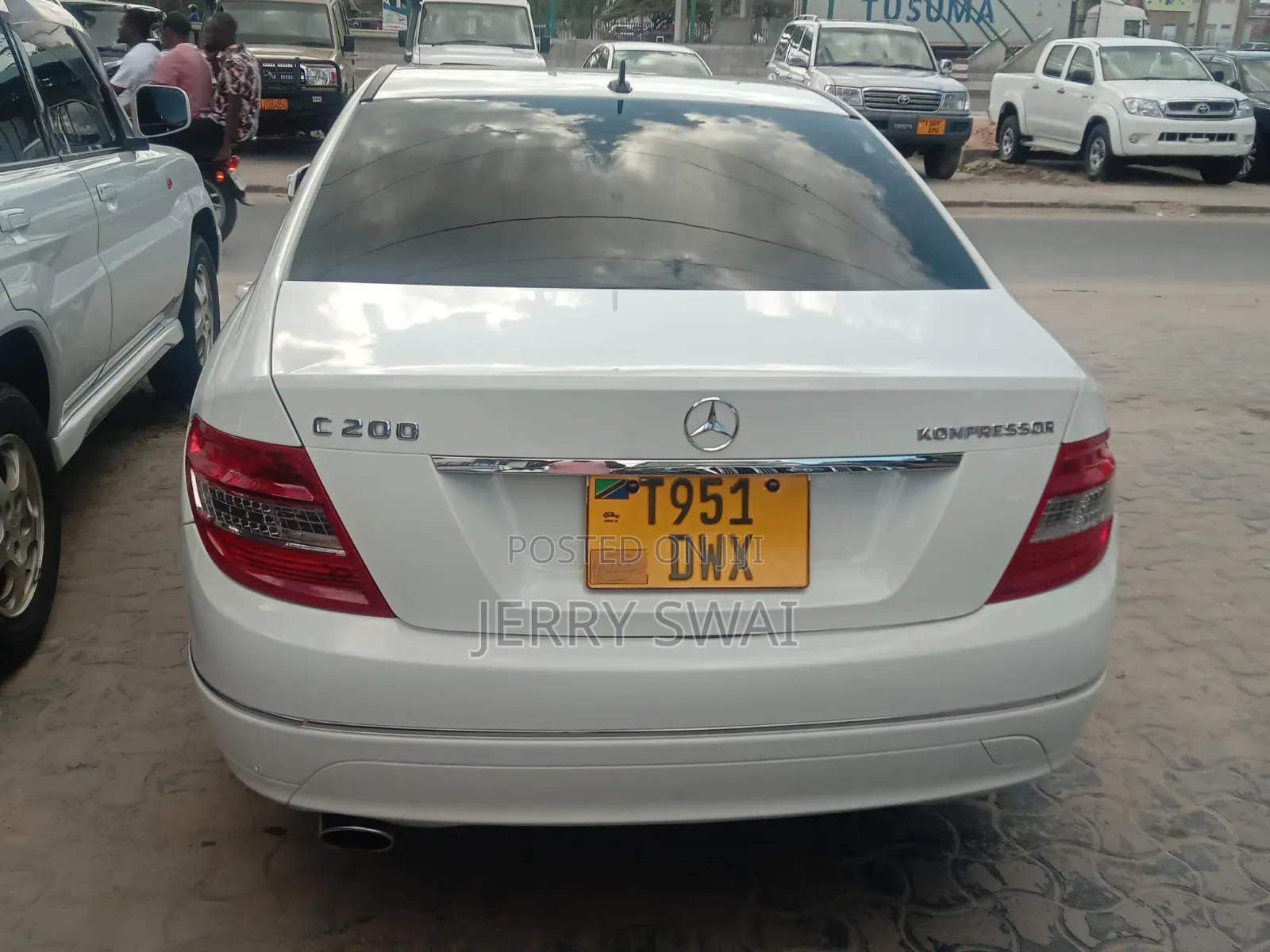Mercedes-Benz C200 2007 White