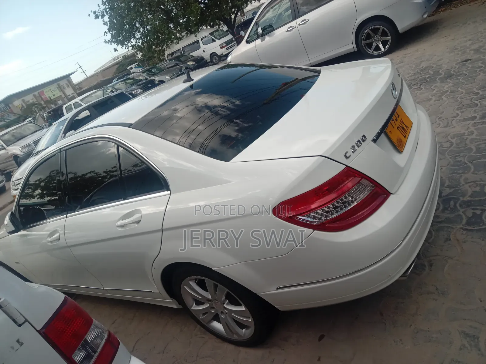 Mercedes-Benz C200 2007 White