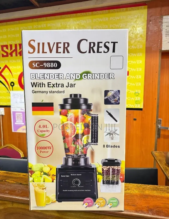 Silver Crest Commercial Blender Liter 4. 2in1