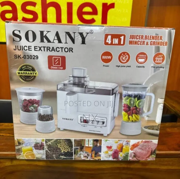 Sokany Juicer 4in1