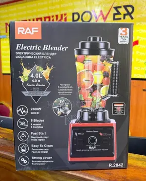 Raf Commercial Blender 4l 2in1