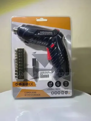 Cordless Electric Screwdriver 3.6V – Rechargeable Power Tool + 10 Bits