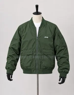 Full-Zip Bomber Jacket
