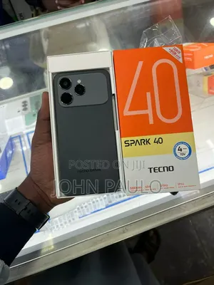New Tecno Spark 40 256 GB Black