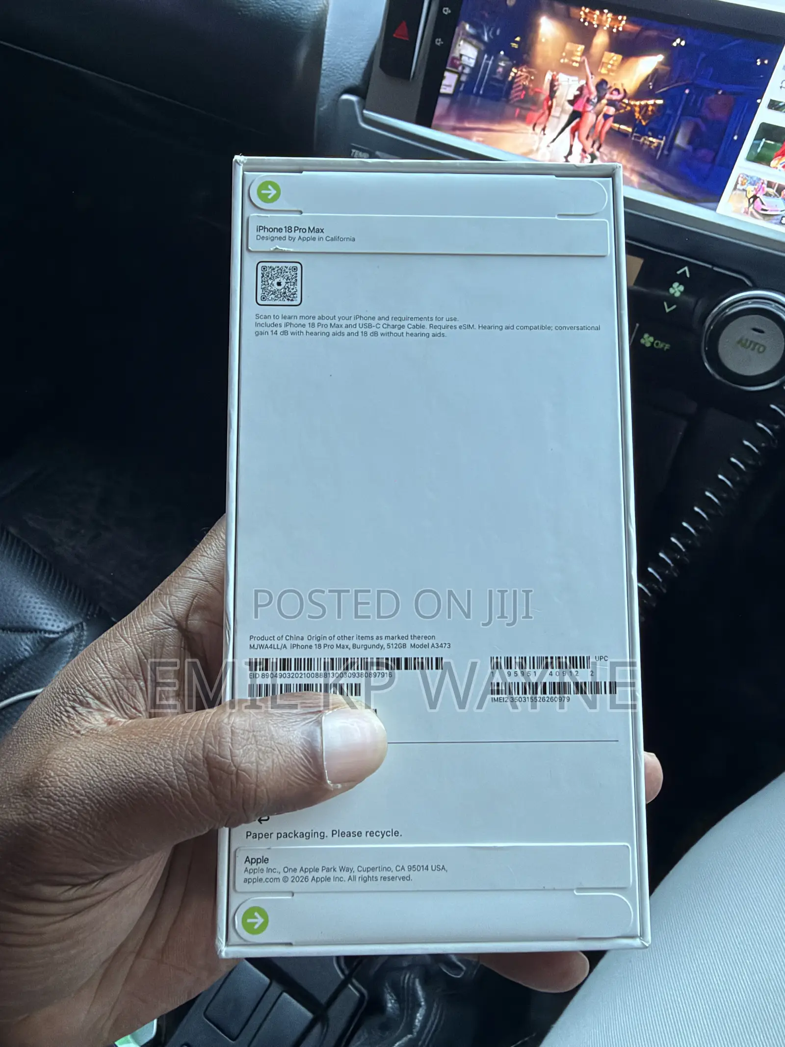 New Apple iPhone 18 Pro Max 256 GB