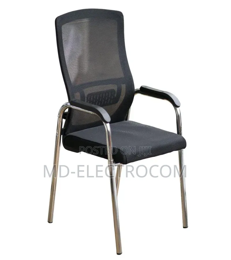 Black Visitor Office Chair.
